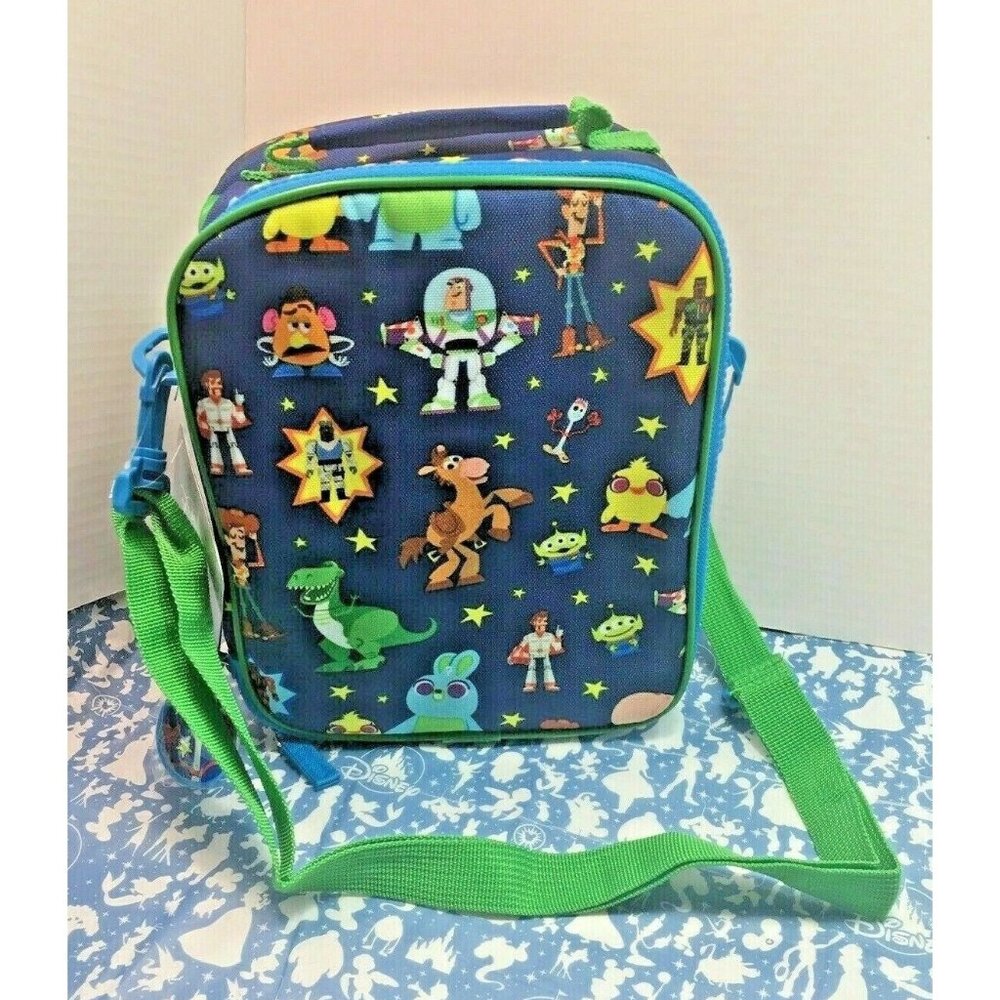 Disney Blue and Green Toy Story Lunch Bag